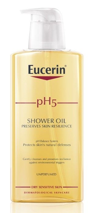 Eucerin pH5 Shower Oil hajusteeton, 400 ml