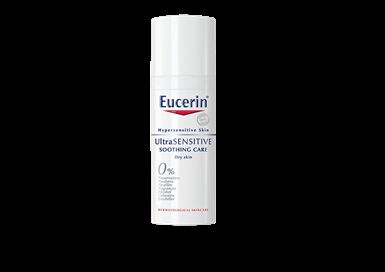 Eucerin UltraSENSITIVE Soothing Care Dry skin hoitovoide kuivalle iholle pumppupullo 50 ml