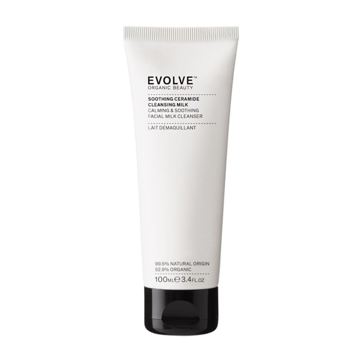 Evolve Organic Beauty Soothing Ceramide Cleansing Milk Puhdistusemulsio 100ml