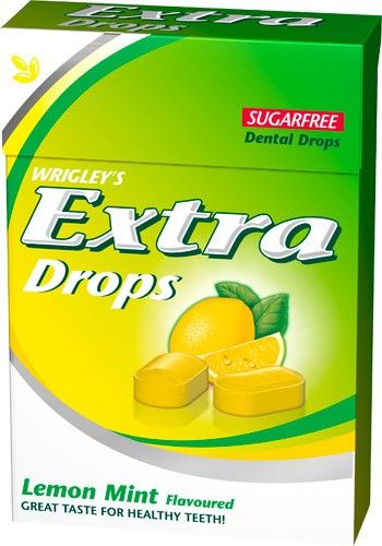Extra Drops Lemon Mint, 16 kpl