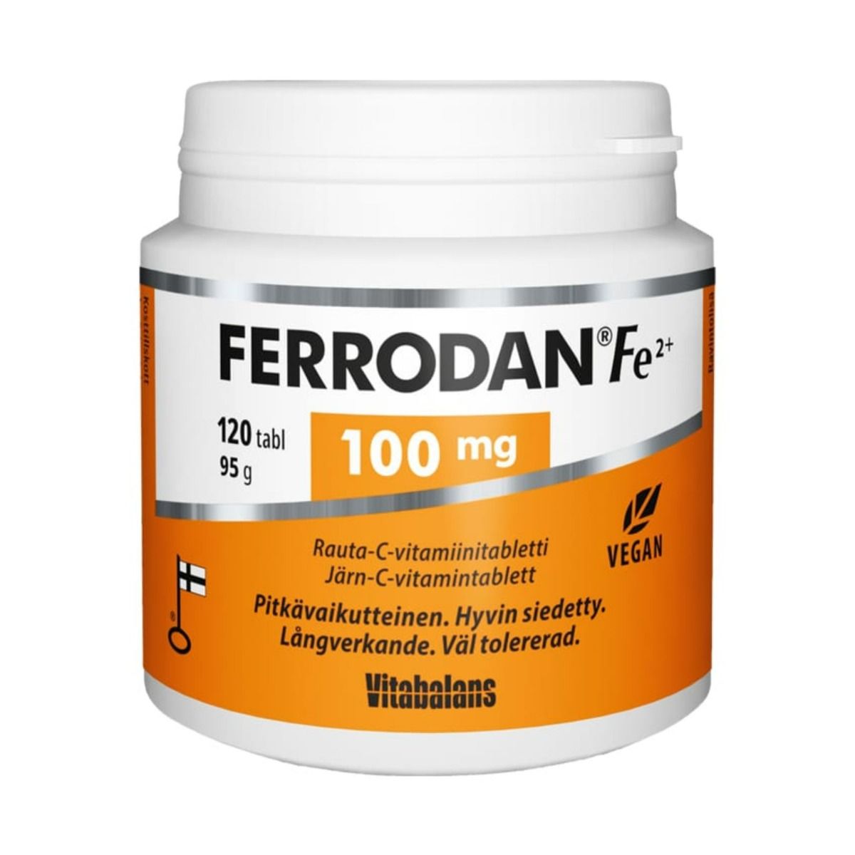 Ferrodan Fe2+ 100 mg 120 tabl. 