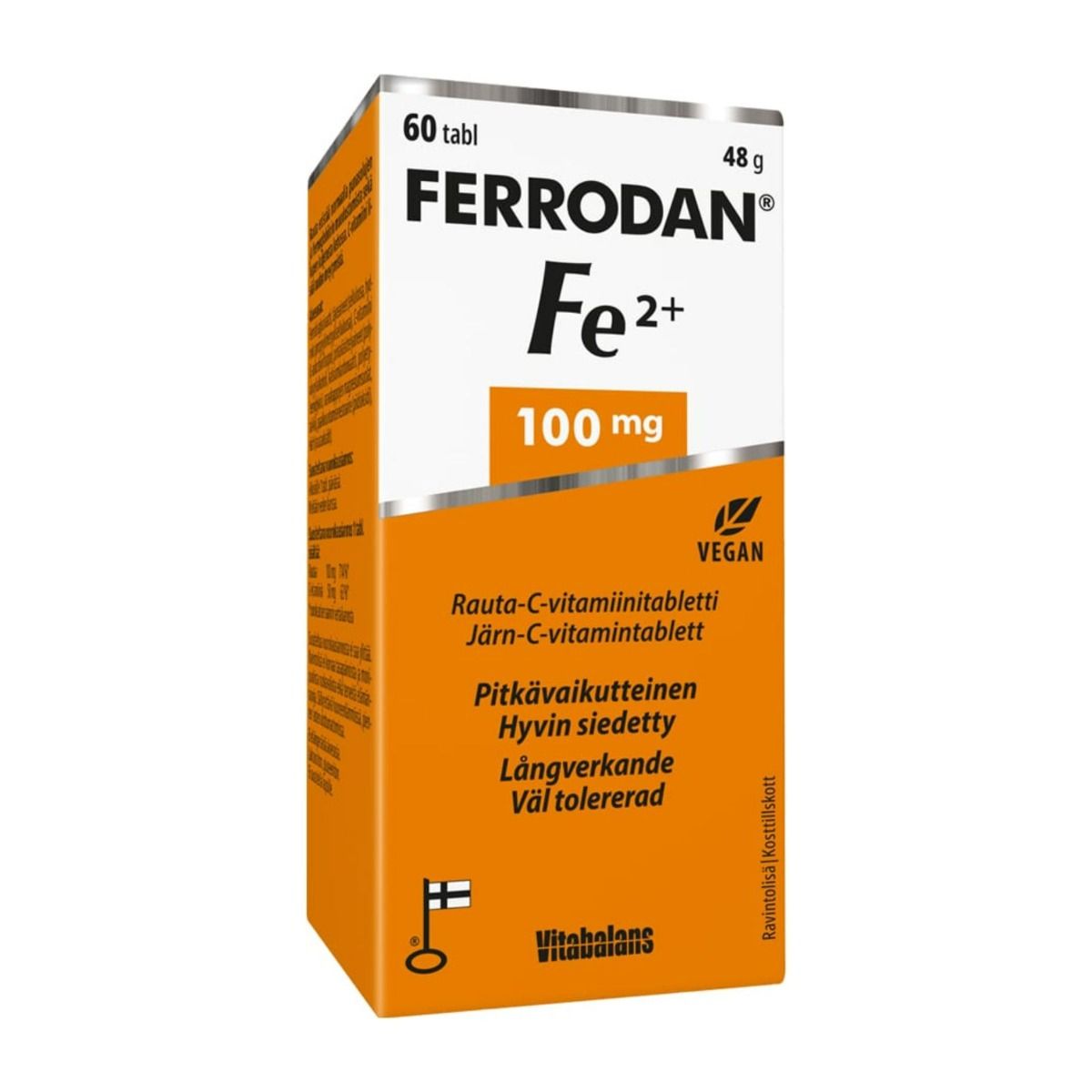 Ferrodan Fe2+ 100 mg 60 tabl. 