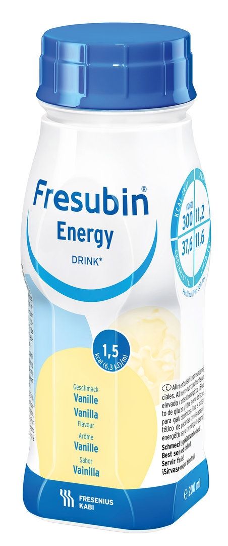 Fresubin Energy Drink vanilja, 4 x 200 ml 