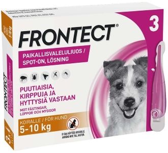 Frontect 3 x 1 ml paikallisvaleluliuos
