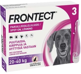 Frontect 3 x 4 ml paikallisvaleluliuos