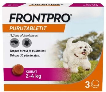 Frontpro 11.3 mg 3 fol purutabletti