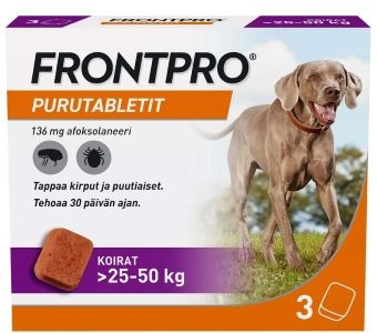 Frontpro 136 mg 3 fol purutabletti