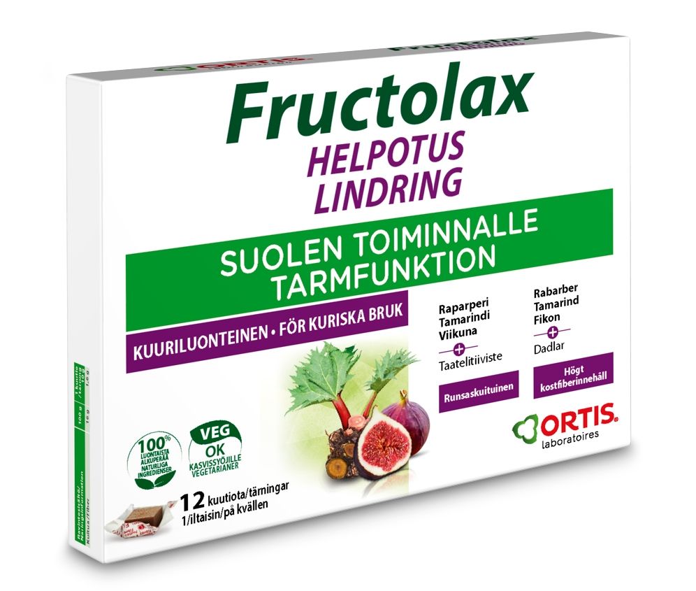 Fructolax Helpotus, 12 kpl