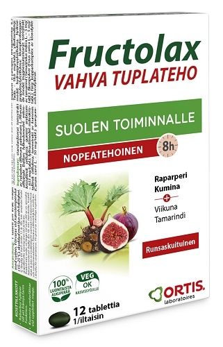 Fructolax Vahva Tuplateho tabletti,12 tabl.