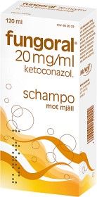 Fungoral, schampo 20 mg/ml, 120 ml