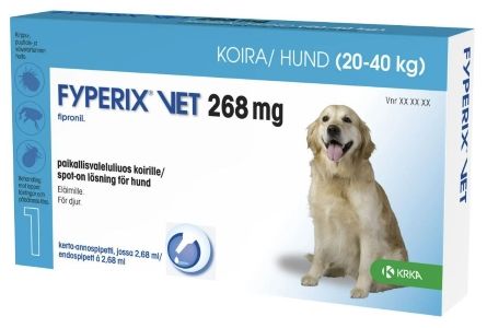 Fyperix vet 268 mg 2.68 ml paikallisvaleluliuos