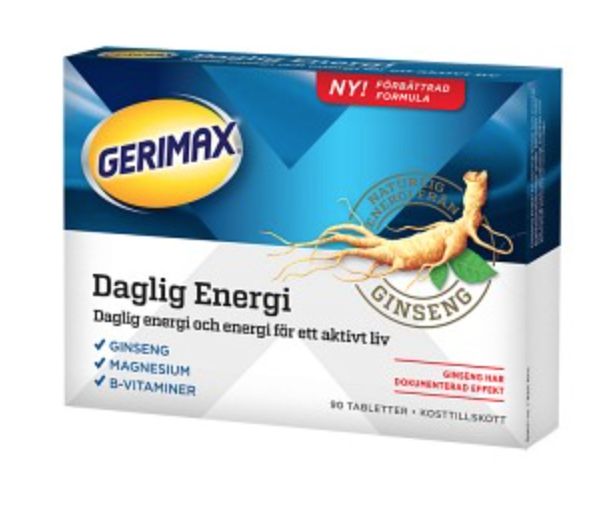 Gerimax Daglig Energi, 90 tabletter