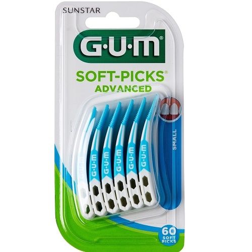 GUM Soft-Picks Advanced small hammasväliharja, 60 kpl