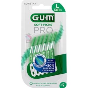 GUM Soft-Picks PRO Large erittäin pehmeä hammasväliharja 60 kpl