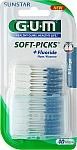 GUM Soft-Picks X-Large Hammastikku fluorilla, 40 kpl
