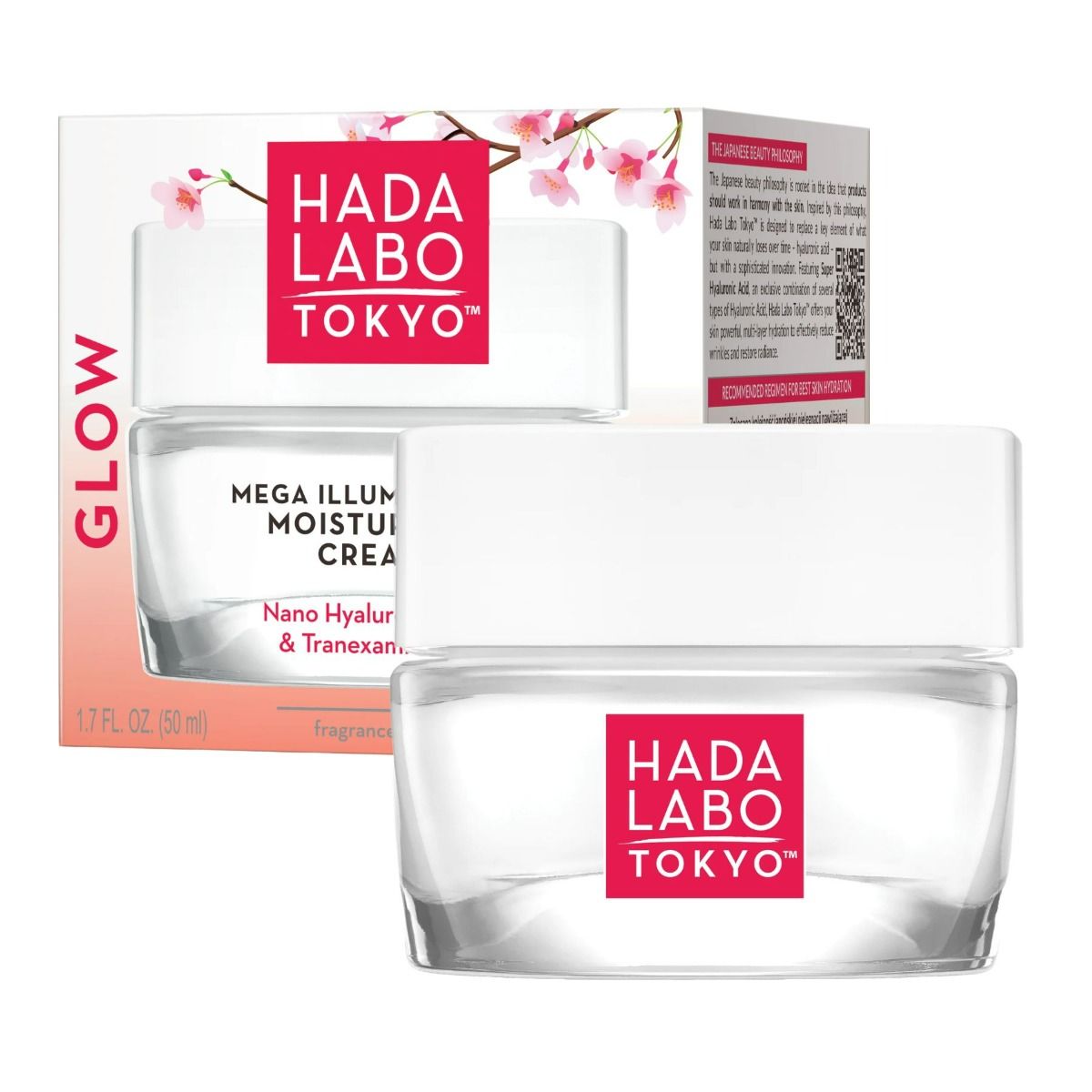HADA LABO TOKYO GLOW Mega Illuminating Moisturizer Cream 50ml
