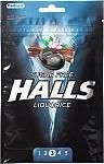 Halls Cool Liquorice kurkkutabletit, 65 g