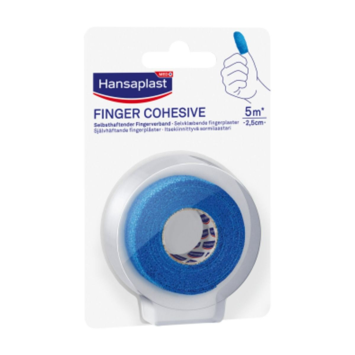 Hansaplast Finger cohesive itsekiinnittyvä sormilaastari 5m x 2,5cm
