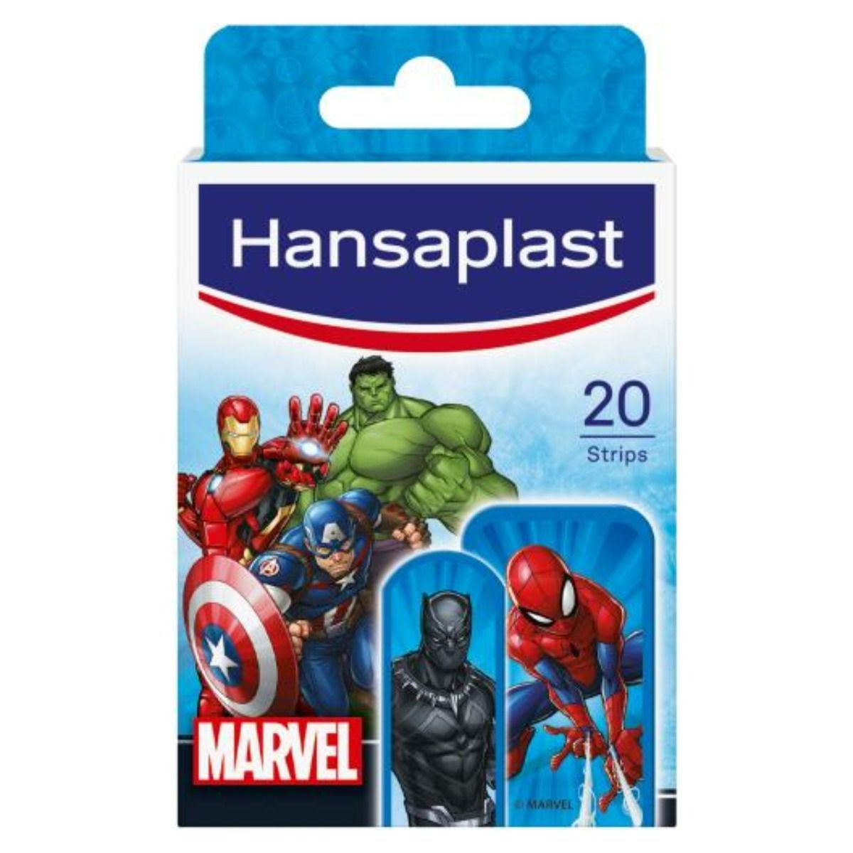 Hansaplast Marvel Strips Assortment 20 kpl 