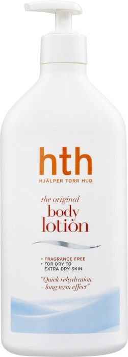 HTH Lotion Original vartalovoide hajusteeton, 400 ml