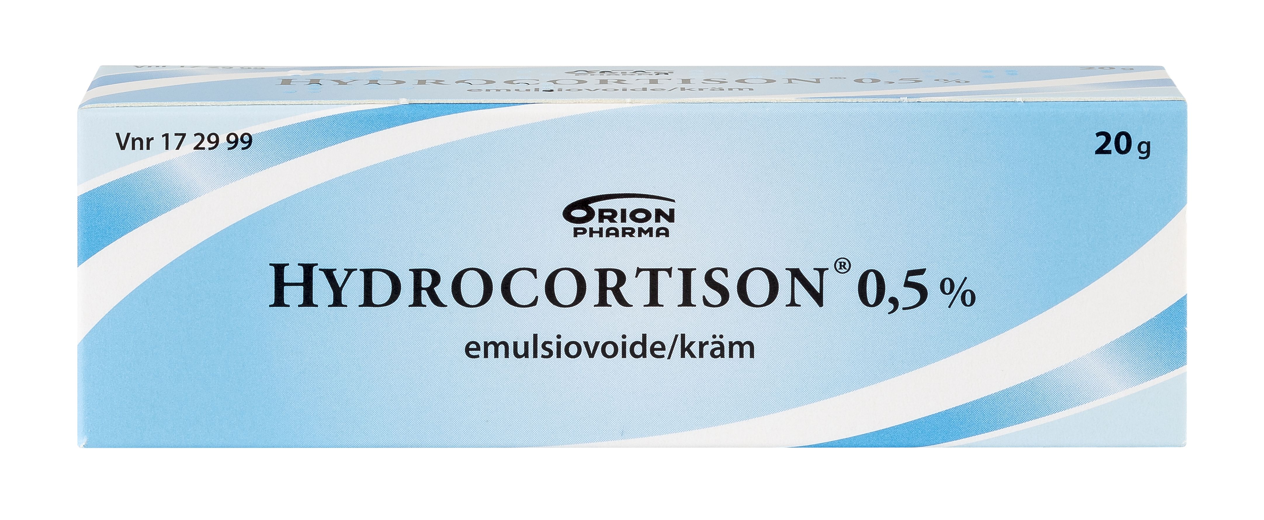 HYDROCORTISON 0,5 % 20 g emuls voide