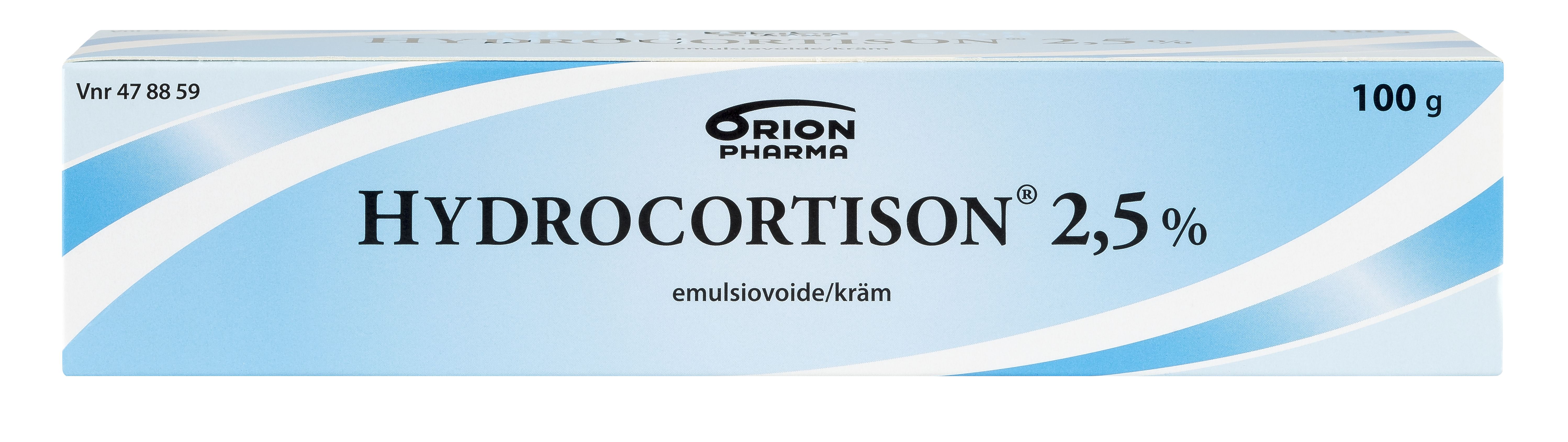 HYDROCORTISON 2,5 % 100 g emuls voide
