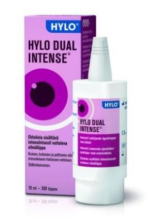 Hylo Dual Intense silmätipat erittäin kuiville ja ärtyneille silmille 10 ml