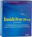 Inside Brus, brustablett, 150 mg,  30 st
