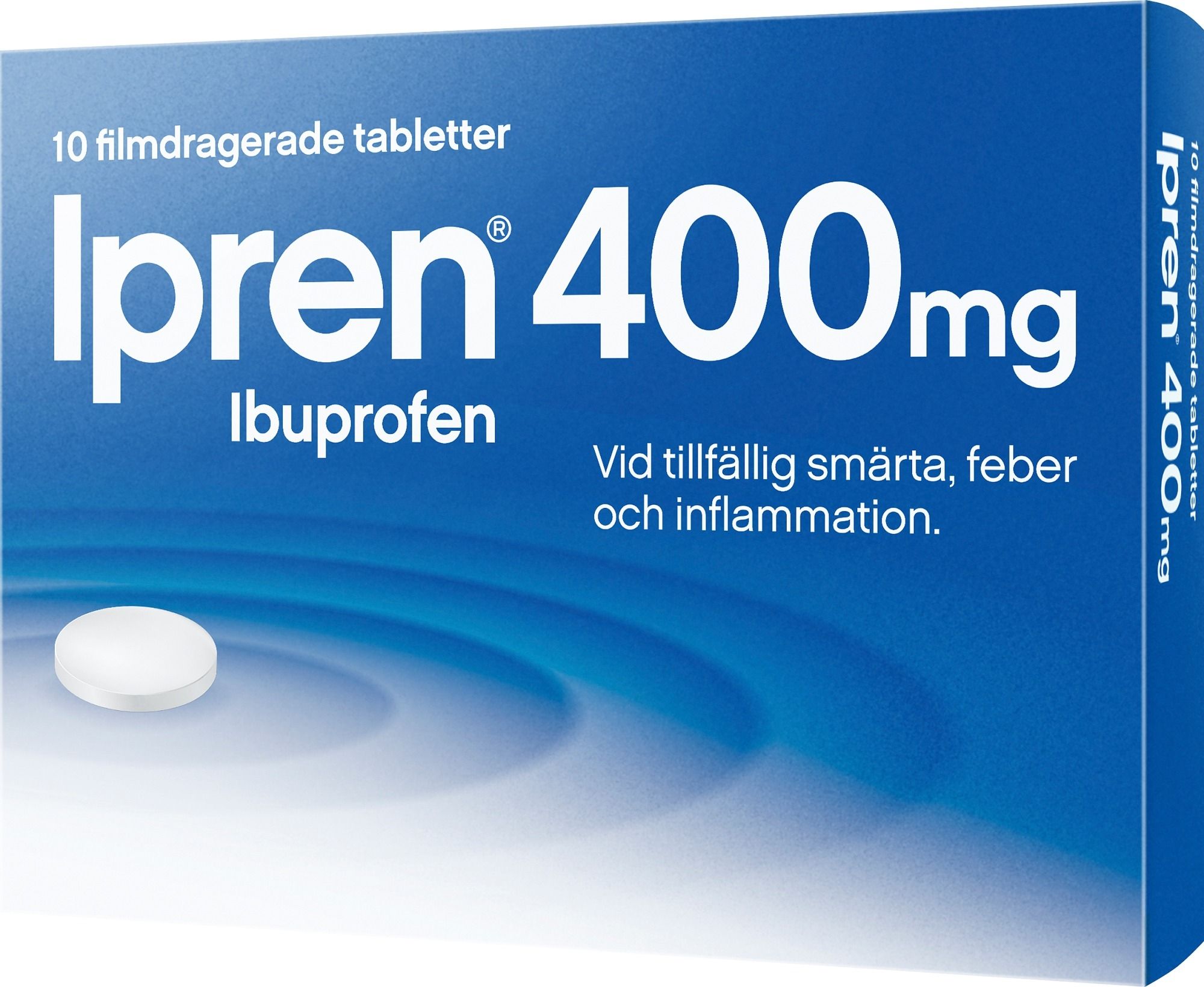 Ipren 400 mg, tablett, 10 st