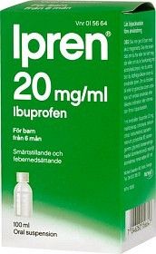 Ipren oral suspension 20 mg/ml, 100 ml