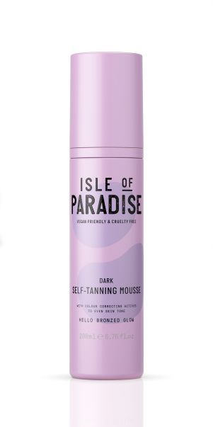 Isle of Paradise Dark Self Tanning Mousse -itseruskettava vaahto 200ml
