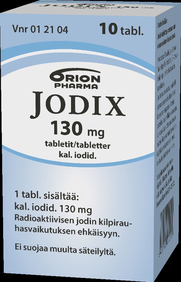 JODIX 130 mg 10 kpl 