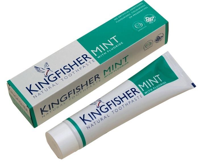 Kingfisher Mint med fluor, 100 ml