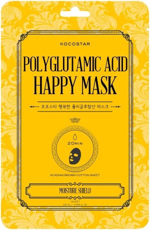 KOCOSTAR Polyglutamic Acid Happy Mask 1kpl