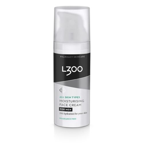 L300 For Men Moisturising Face Cream kasvovoide, 50 ml