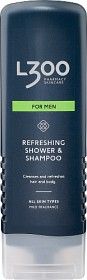 L300 Refreshing Shower & Shampoo For Men, 250 ml