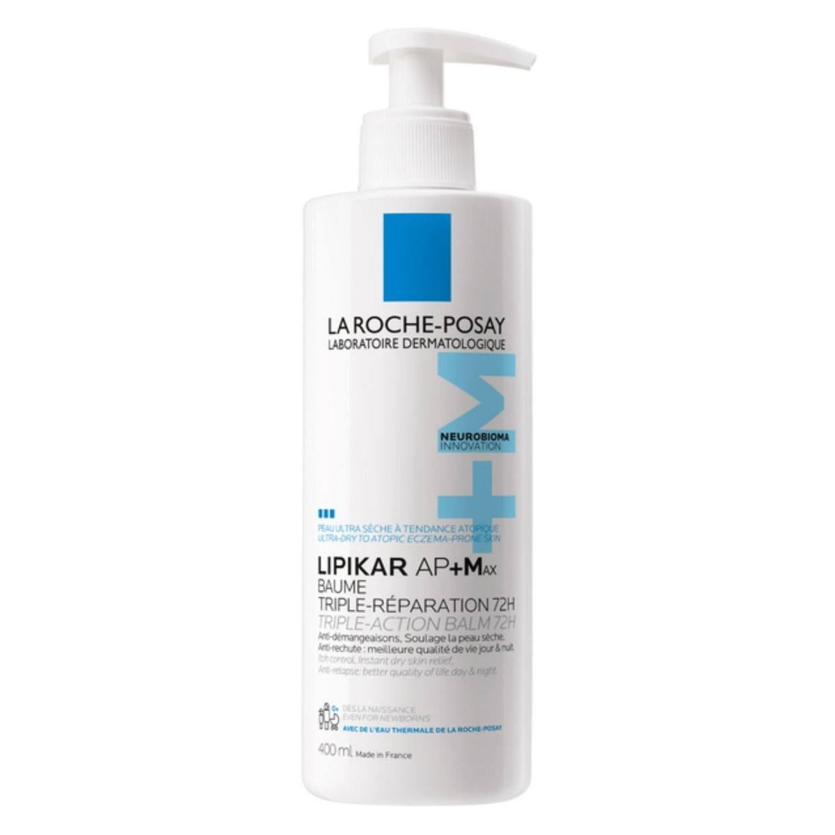 La Roche-Posay Lipikar Baume AP+Max vartalovoide 400 ml