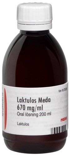 Laktulos Meda, oral lösning 670 mg/ml, 200 ml