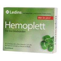 Ledins Hemoplett, tablett, 60 st