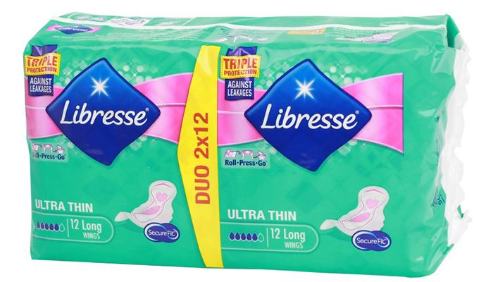 CF Libresse Invisible Super Wing Duopack, 24 st