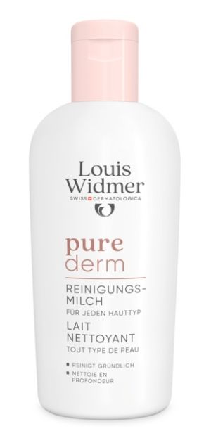 Louis Widmer Purederm Cleansing Milk Hajusteeton puhdistusemulsio 200 ml
