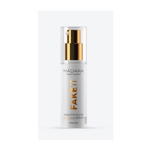Mádara Fake It Healthy Glow Self Tan Serum For Face itseruskettava seerumi, 30 ml 
