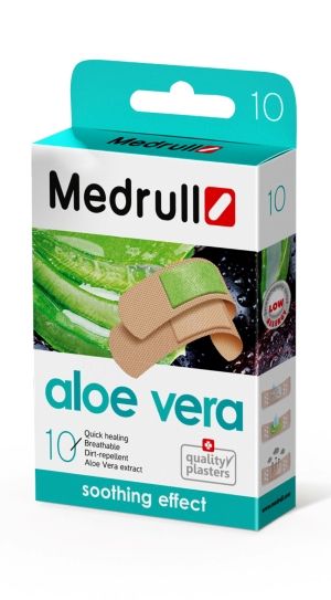 Medrull Aloe Vera antibakteerinen laastari 10kpl
