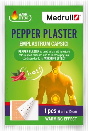 Medrull Pepper Plaster pippurilaastari 6x10 cm 1kpl
