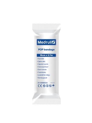 Medrull POP bandage kipsiside 15cm x 2,7m 1kpl