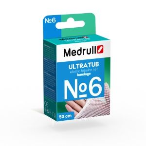 Medrull Ultratub joustava putkiside N6 5,8cm x 50cm 1kpl