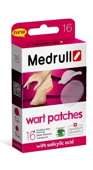 Medrull Wart Patches syylälaastari 16kpl
