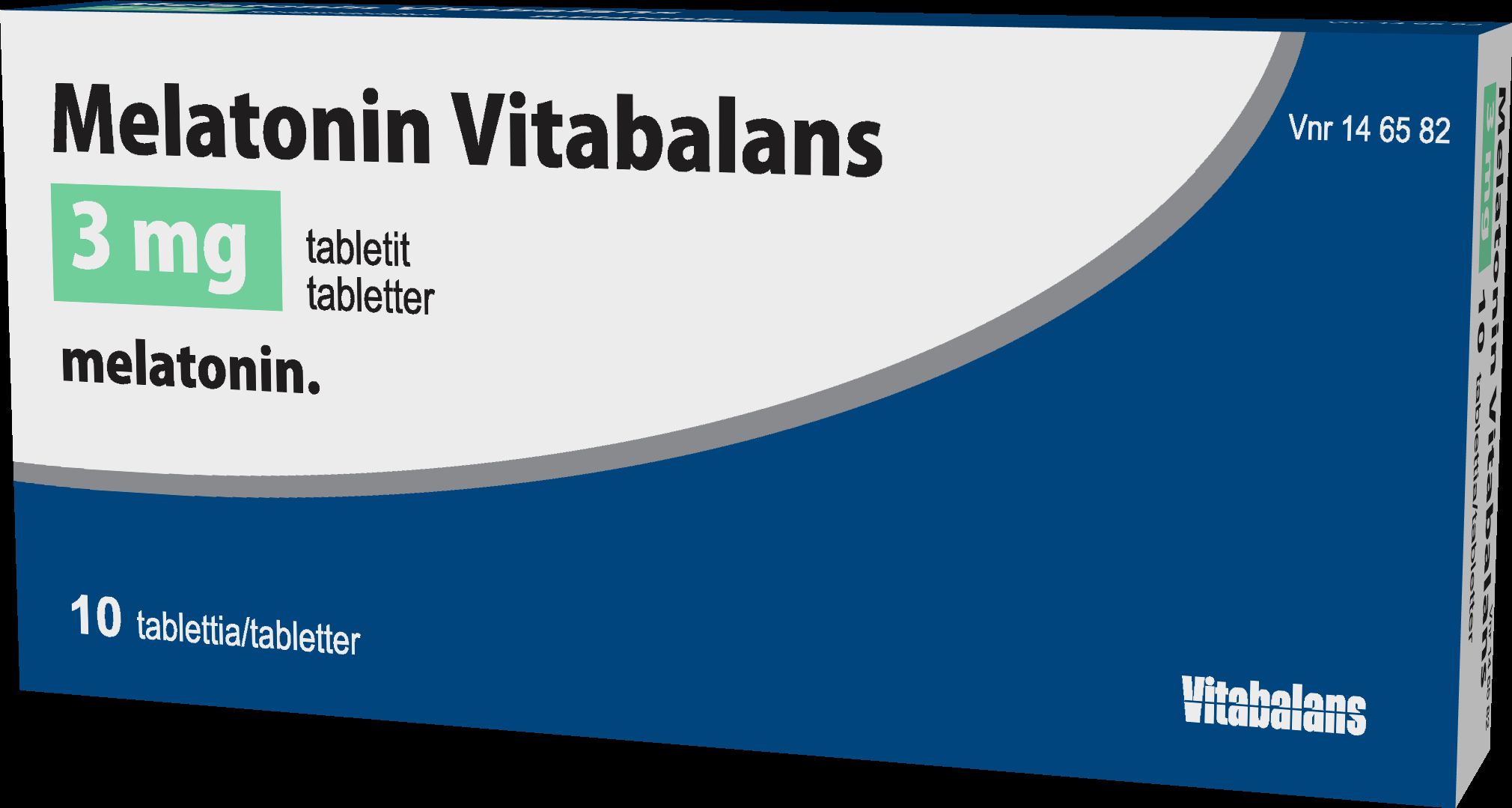 MELATONIN VITABALANS 3 mg 10  tablettia
