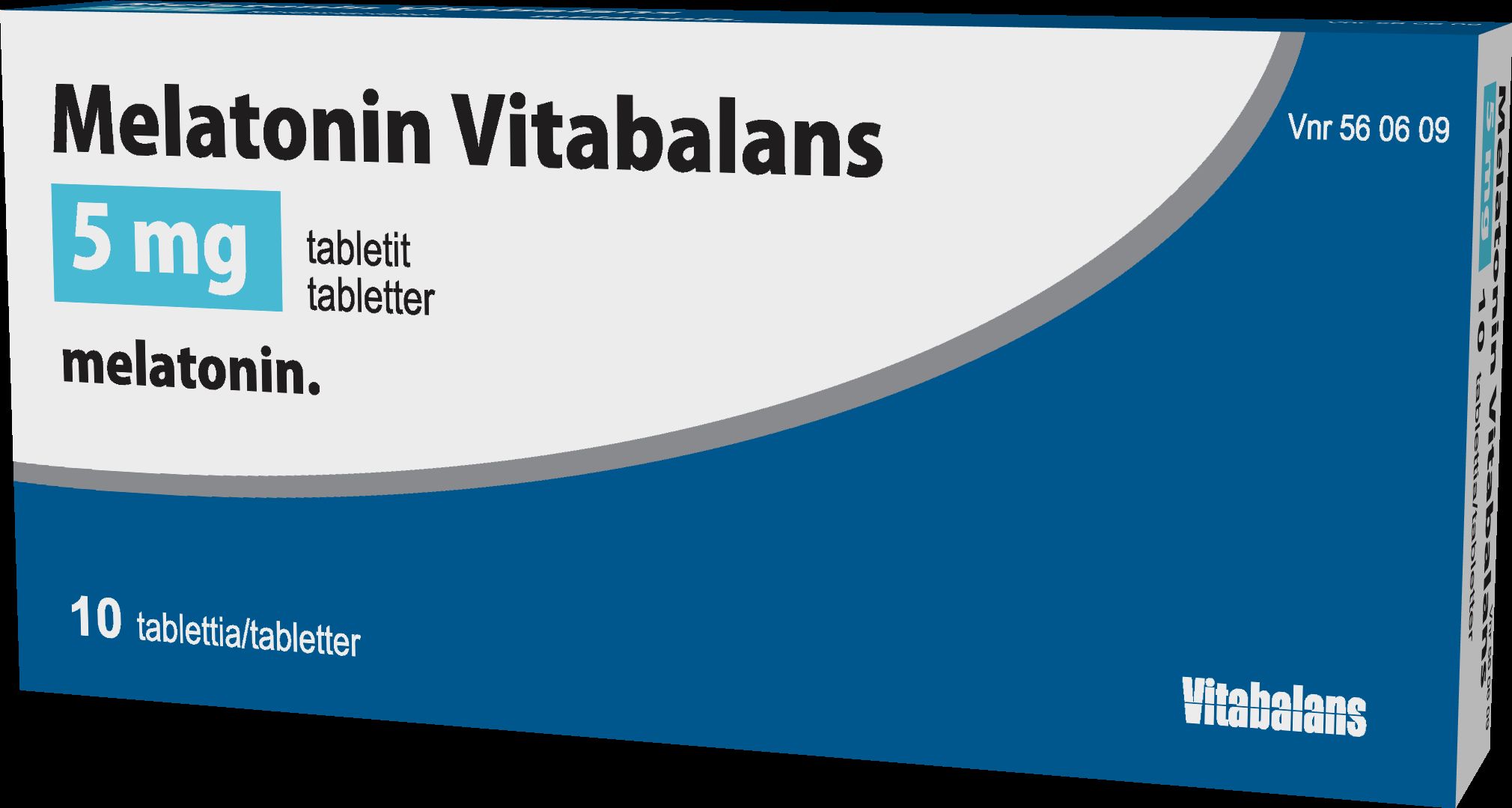 MELATONIN VITABALANS 5 mg 10 fol tabl