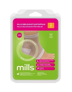 Mills geelisukat kantapäille koko S/M, yksi pari